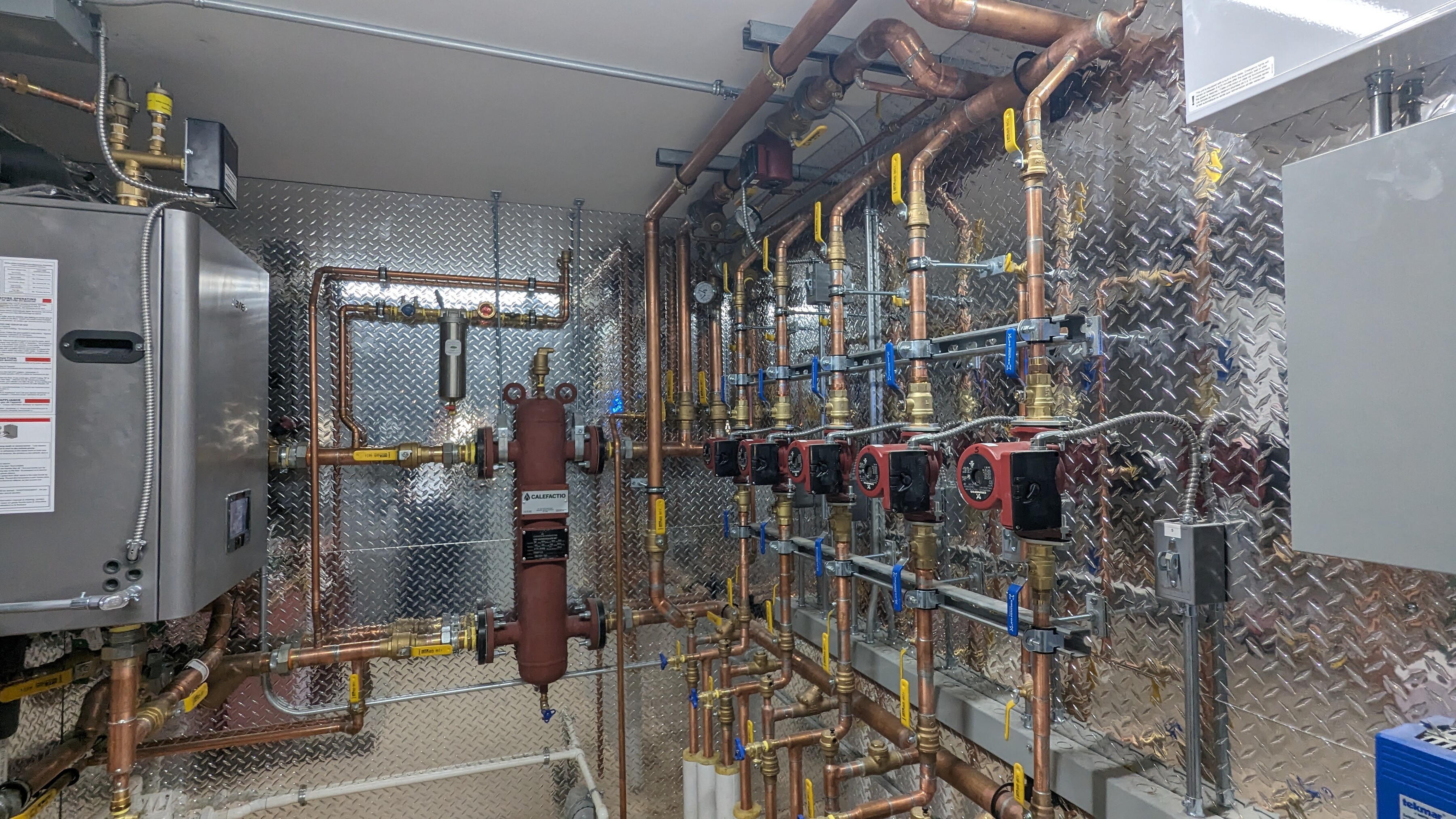 Hydronic distribution.